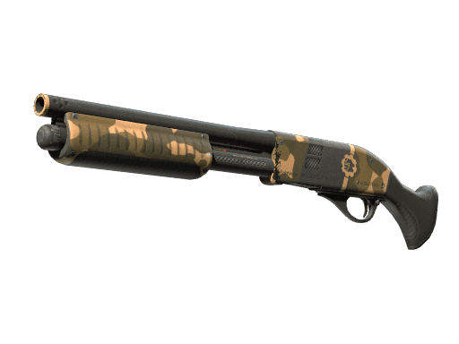 Sawed-Off | Black Sand (Well-Worn)