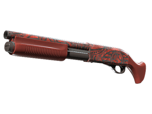 Sawed-Off | Crimson Batik (Field-Tested)