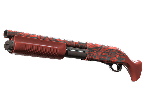 Sawed-Off | Crimson Batik (Minimal Wear)
