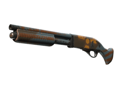 Souvenir Sawed-Off | Irradiated Alert (Well-Worn)