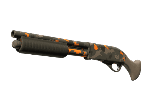 StatTrak™ Sawed-Off | Orange DDPAT (Factory New)