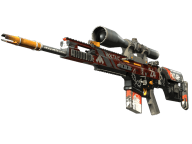 StatTrak™ SCAR-20 | Bloodsport (Well-Worn)