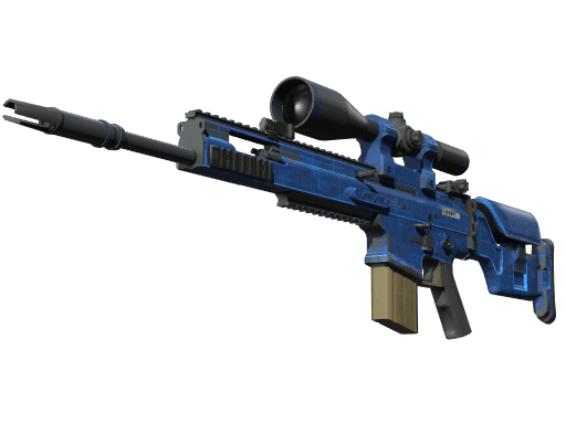 StatTrak™ SCAR-20 | Blueprint (Well-Worn)