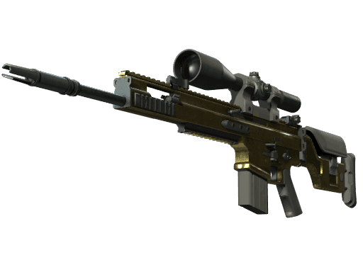 SCAR-20 | Brass (Battle-Scarred)