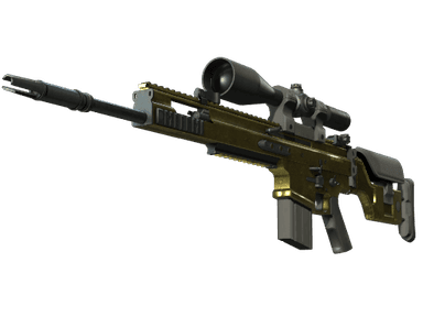 SCAR-20 | Brass (Field-Tested)