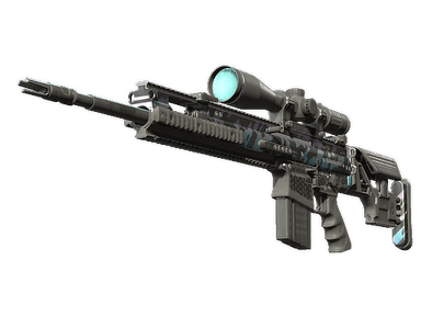 StatTrak™ SCAR-20 | Caged (Minimal Wear)