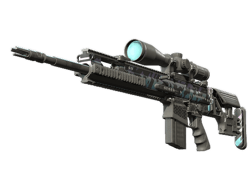 StatTrak™ SCAR-20 | Caged (Minimal Wear)