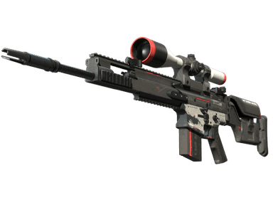 StatTrak™ SCAR-20 | Cyrex (Well-Worn)