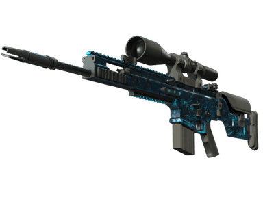 StatTrak™ SCAR-20 | Grotto (Field-Tested)