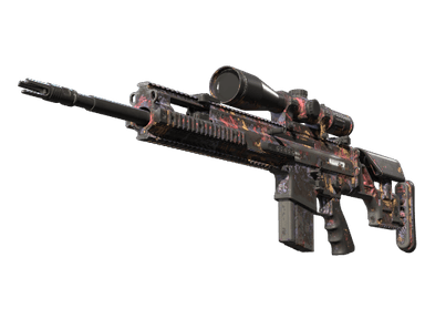 SCAR-20 | Poultrygeist (Battle-Scarred)