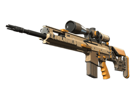 SCAR-20 | Short Ochre (Field-Tested)