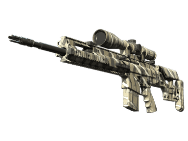 StatTrak™ SCAR-20 | Torn (Minimal Wear)