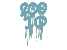 Sealed Graffiti | 200 IQ (Wire Blue)