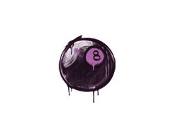 Sealed Graffiti | 8-Ball (Bazooka Pink)