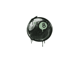 Sealed Graffiti | 8-Ball (Cash Green)