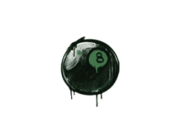 Sealed Graffiti | 8-Ball (Jungle Green)