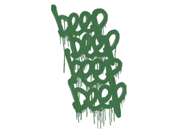 Sealed Graffiti | BEEP (Jungle Green)