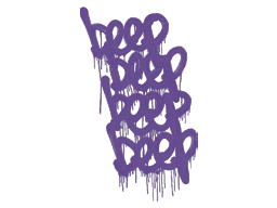 Sealed Graffiti | BEEP (Monster Purple)