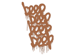 Sealed Graffiti | BEEP (Tiger Orange)