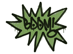 Sealed Graffiti | BOOM (Battle Green)