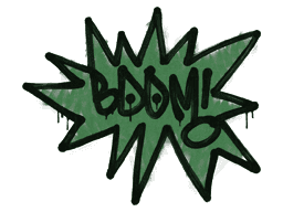 Sealed Graffiti | BOOM (Jungle Green)