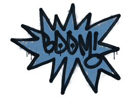 Sealed Graffiti | BOOM (Monarch Blue)