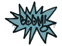 Sealed Graffiti | BOOM (Wire Blue)