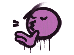 Sealed Graffiti | Chef Kiss (Bazooka Pink)