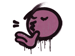 Sealed Graffiti | Chef Kiss (Princess Pink)
