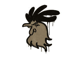 Sealed Graffiti | Cocky (Dust Brown)