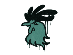 Sealed Graffiti | Cocky (Frog Green)
