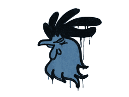 Sealed Graffiti | Cocky (Monarch Blue)