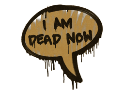 Sealed Graffiti | Dead Now (Desert Amber)