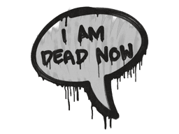 Sealed Graffiti | Dead Now (Shark White)