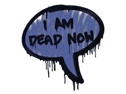 Sealed Graffiti | Dead Now (SWAT Blue)