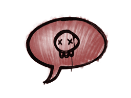 Sealed Graffiti | Death Sentence (Blood Red)