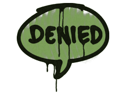 Sealed Graffiti | Denied (Battle Green)