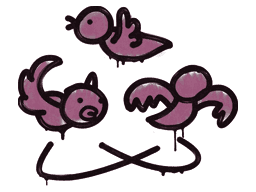 Sealed Graffiti | Dizzy (Princess Pink)