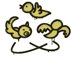Sealed Graffiti | Dizzy (Tracer Yellow)