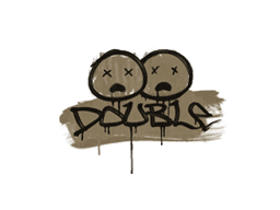 Sealed Graffiti | Double (Dust Brown)