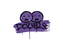 Sealed Graffiti | Double (Monster Purple)