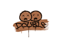 Sealed Graffiti | Double (Tiger Orange)