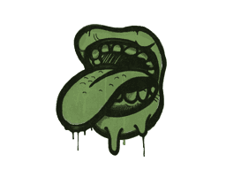 Sealed Graffiti | Eat It (Battle Green)