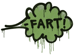 Sealed Graffiti | Fart (Battle Green)