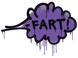 Sealed Graffiti | Fart (Monster Purple)
