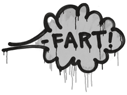 Sealed Graffiti | Fart (Shark White)