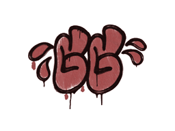 Sealed Graffiti | GGWP (Blood Red)