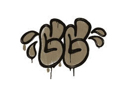 Sealed Graffiti | GGWP (Dust Brown)
