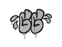 Sealed Graffiti | GGWP (Shark White)