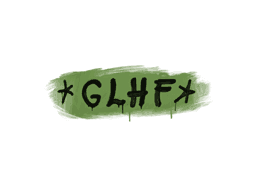 Sealed Graffiti | GLHF (Battle Green)